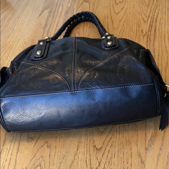 Francesco Biasia Black leather bag. - Picture 3 of 8